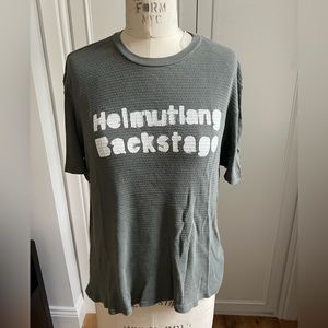 Helmut lang short sleeve tee. 1999. Size Small. Made in Italy. Vintage